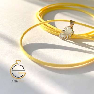 گردنبند برگ ‎طلا