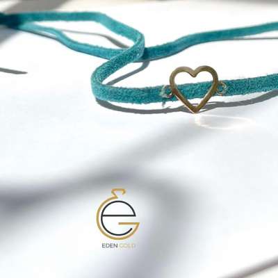 دستبند طرح قلب تو خالی