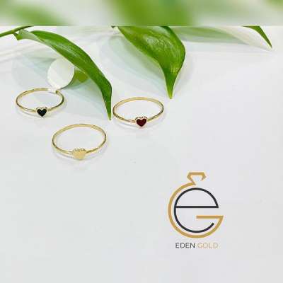 انگشتر طرح قلب