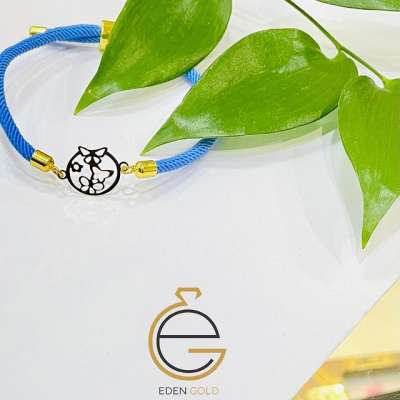 دستبند طلا طرح پروانه