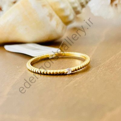 انگشتر طلا نگین دار
