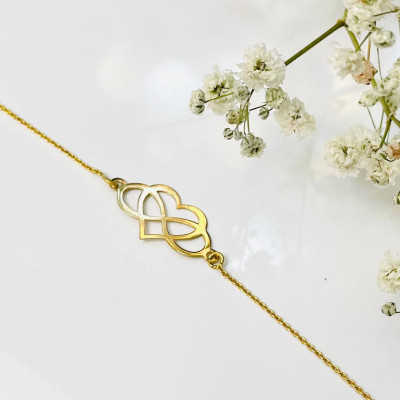 دستبند بینهایت و قلب