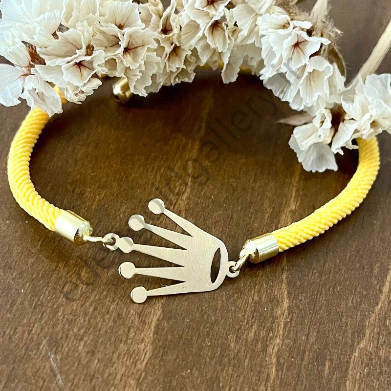 دستبند طرح تاج