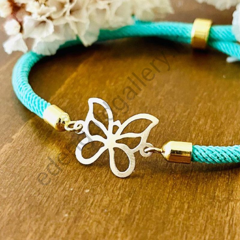 دستبند طرح پروانه
