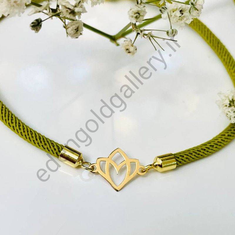 دستبند طرح گل لاله