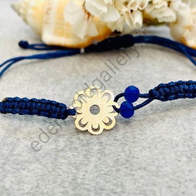 دستبند طرح گل