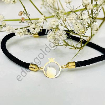 دستبند طلا انار داخل انار
