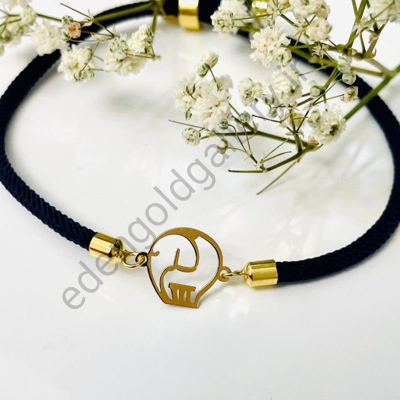 دستبند طلا طرح فیل