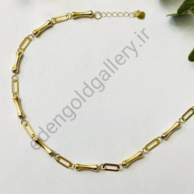 دستبند طلا طرح استخونی