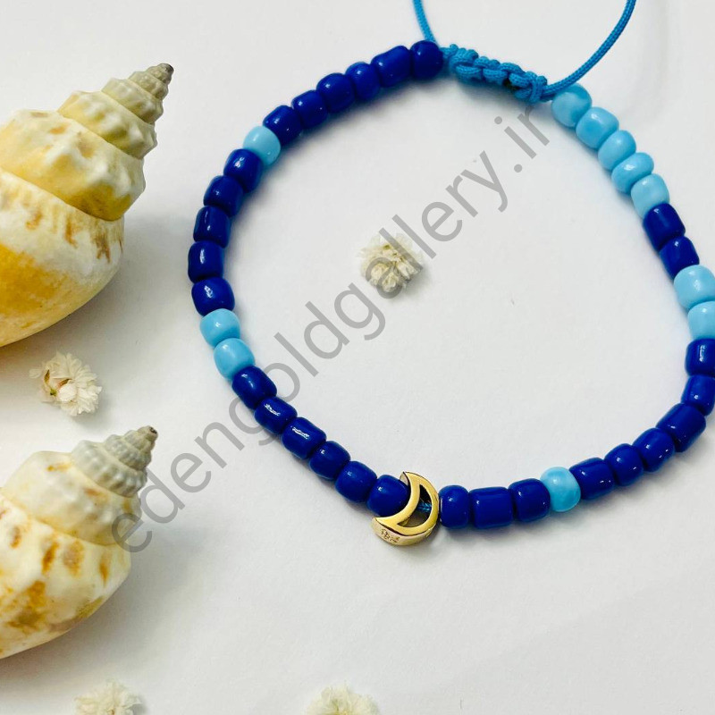 دستبند طلا طرح ماه