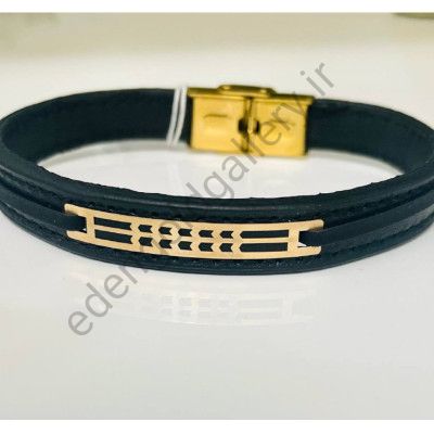 دستبند چرم مردانه کد T402.417