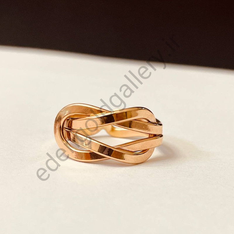 انگشتر طلا کمربندی