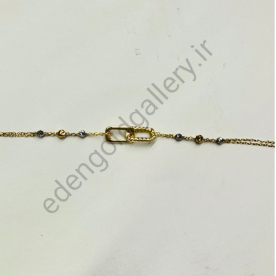 دستبند طلا ۳ گوی کد939