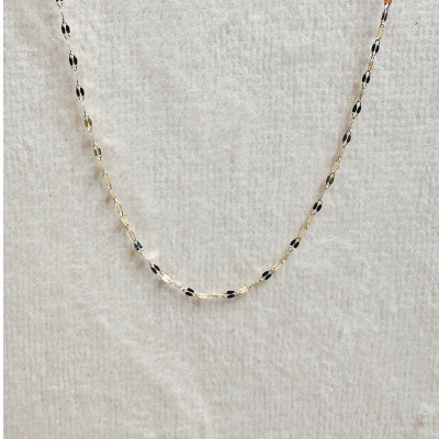 زنجیر طلا پولکی 40 سانت کد 979