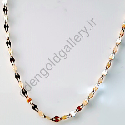 زنجیر طلا پولکی