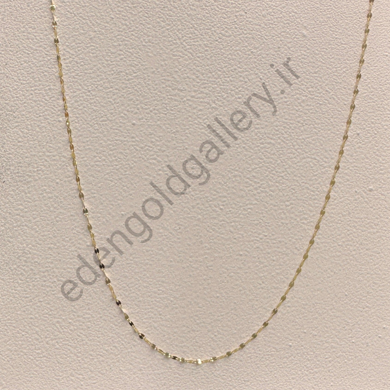 زنجیر طلا پولکی کد957