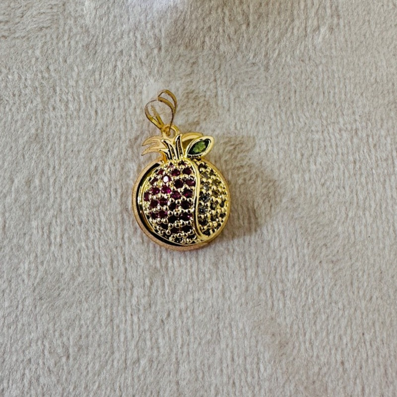 پلاک انار طلا کد 996