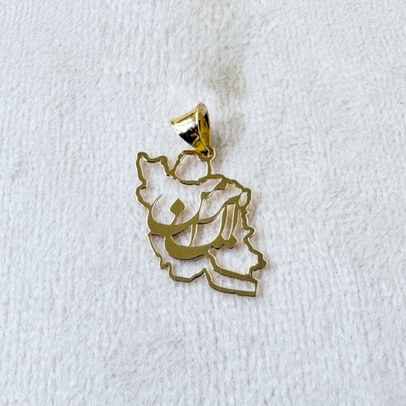 پلاک طلا ایران کد 1006