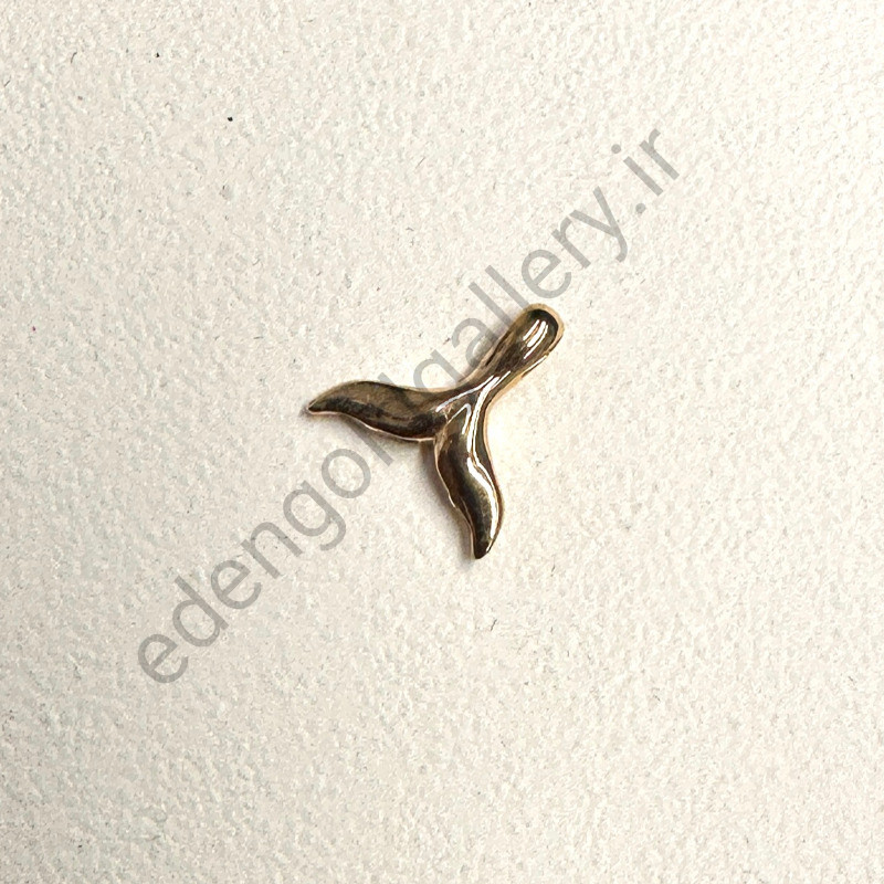 پلاک طلا دم وال کد 971