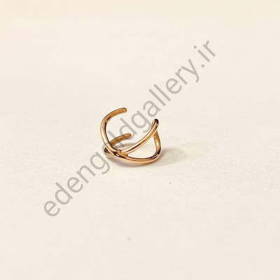 پیرسینگ طلا بالای گوش